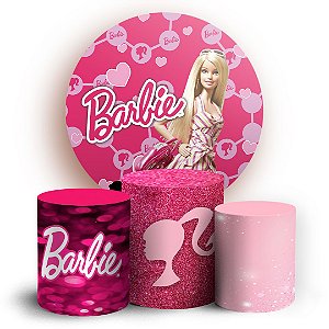 KIT Redondo e Trio - Barbie - Sublimado 3D