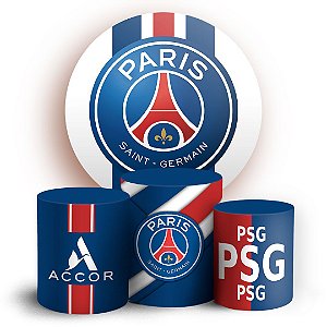KIT Redondo e Trio - Paris Saint Germain  - Sublimado 3D