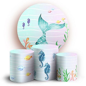 KIT Redondo e Trio - Calda de Sereia  - Sublimado 3D