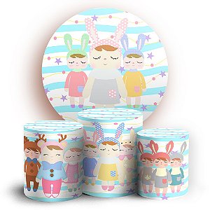 KIT Redondo e Trio - Bonecas MeToo  - Sublimado 3D