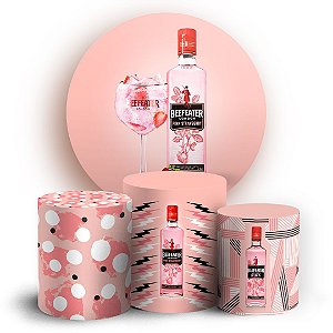 KIT Redondo e Trio - Beefeater  - Sublimado 3D