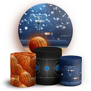 KIT Redondo e Trio - Basketball  - Sublimado 3D