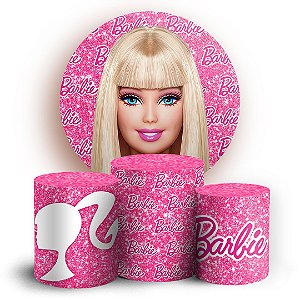 KIT Redondo e Trio - Barbie  - Sublimado 3D