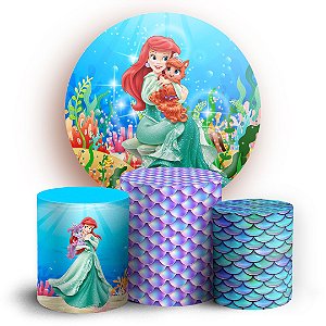 KIT Redondo e Trio - Ariel  - Sublimado 3D