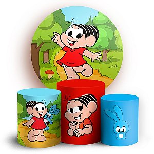 KIT Redondo e Trio - Turma da Mônica - Sublimado 3D