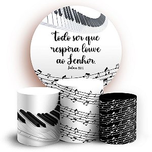 KIT Redondo e Trio - Instrumentos  - Sublimado 3D