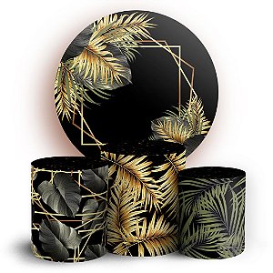 KIT Redondo e Trio - Floral  - Sublimado 3D