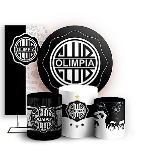 KIT Redondo Trio e Faixa - Olimpia Club - Sublimado 3D