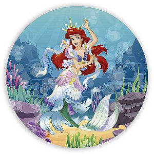 Painel Redondo - Ariel - Sublimado 3D