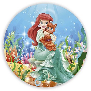 Painel Redondo - Ariel - Sublimado 3D