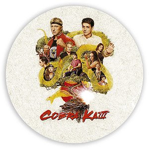 Painel Redondo - Cobra Kai - Sublimado 3D