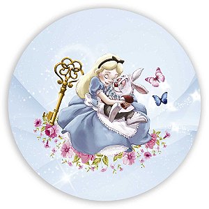 Painel Redondo - Alice - Sublimado 3D