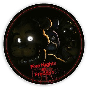 Painel Festa Redondo Five Nights At Freddy's 3D Sublimado 1