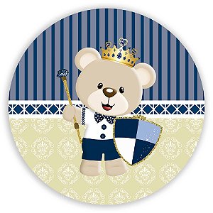 Painel Redondo - Príncipe Urso - Sublimado 3D