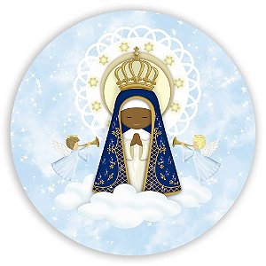 Painel Redondo - Nossa Senhora - Sublimado 3D