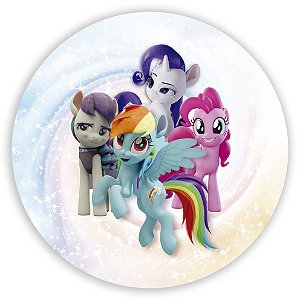 Painel Redondo - My Little Pony - Sublimado 3D