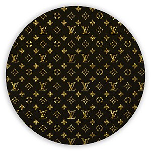 Painel Redondo - Louis Vuitton - Sublimado 3D