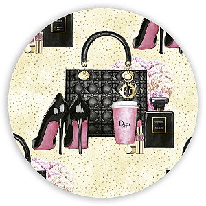Painel Redondo - Fashion - Sublimado 3D