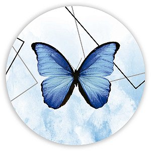 Painel Redondo - Borboleta - Sublimado 3D