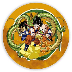 Painel Redondo - Dragon Ball - Sublimado 3D