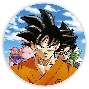 Painel Redondo - Dragon Ball - Sublimado 3D