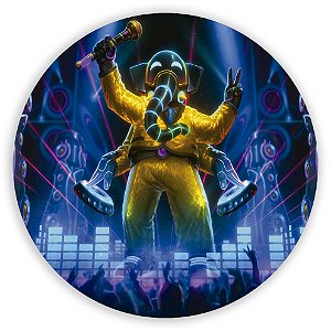 Painel Redondo - DJ - Sublimado 3D