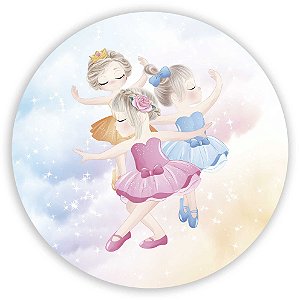 Painel Redondo - Bailarina - Sublimado 3D