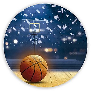 Painel Redondo - Basketball - Sublimado 3D