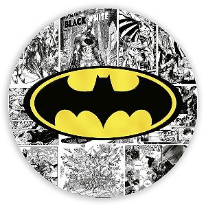 Painel Redondo - Batman - Sublimado 3D