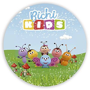 Painel Redondo - BichiKids - Sublimado 3D