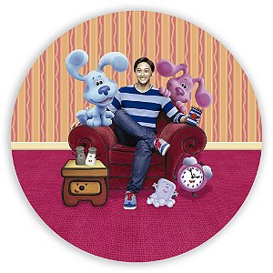 Painel Redondo - Blues Clues - Sublimado 3D