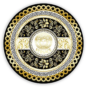 Painel Redondo - Versace - Sublimado 3D