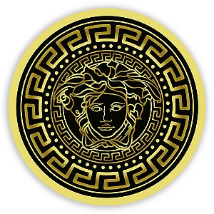Painel Redondo - Versace - Sublimado 3D