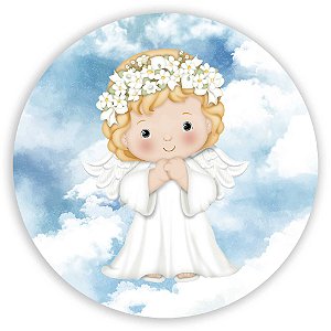 Painel Redondo - Anjo - Sublimado 3D