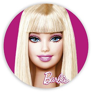 Painel Redondo - Barbie - Sublimado 3D