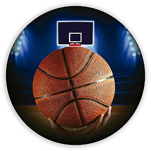 Painel Redondo - Basquete - Sublimado 3D