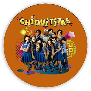 Painel Redondo - Chiquititas - Sublimado 3D