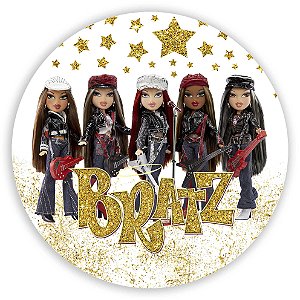 Painel Redondo - Bratz - Sublimado 3D