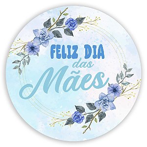 Painel Redondo - Dia das Mães - Sublimado 3D