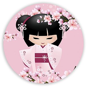 Painel Redondo - Chinesa - Sublimado 3D