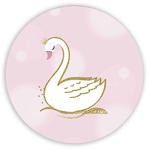 Painel Redondo - Cisne - Sublimado 3D