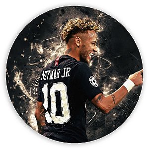 Painel Redondo - Neymar - Sublimado 3D