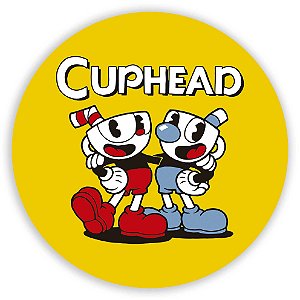 Painel Redondo - Cuphead - Sublimado 3D