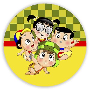 Painel Redondo - Chaves  - Sublimado 3D