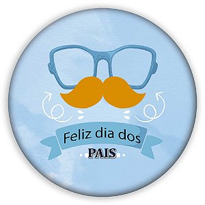 Painel Redondo - Dia dos Pais - Sublimado 3D