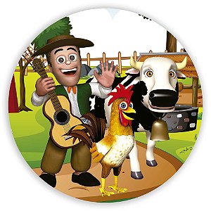 Painel Redondo - Fazenda do Zenao - Sublimado 3D