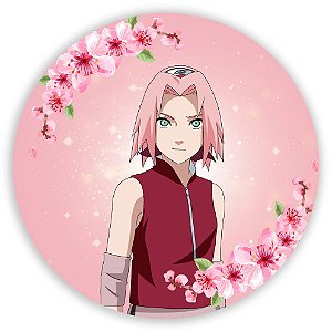 Painel Redondo - Sakura - Sublimado 3D