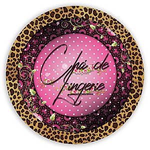 Painel Redondo - Cha de Lingerie - Sublimado 3D