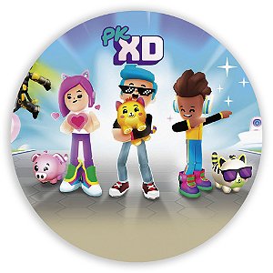 Painel Redondo - PK XD    - Sublimado 3D