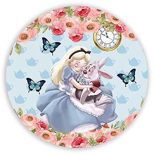 Painel Redondo - Alice    - Sublimado 3D
